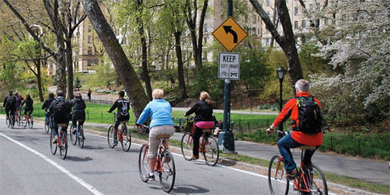 Fahrradtour Central Park