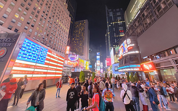 Abendstimmung am Times Square