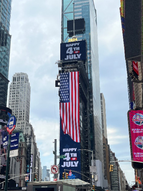 Vista di Times Square